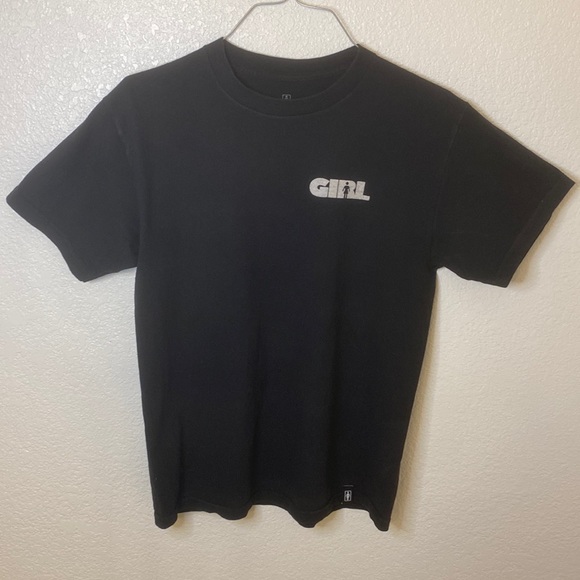 Medium, black GIRL skate shirt. - Picture 1 of 5